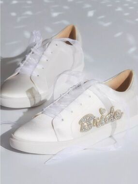 BETSEY JOHNSON X DB Jeweled Bride Sneakers